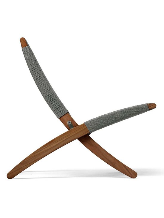 Carl Hansen&Son - Cuba-nojatuoli - TIIKKI,HARMAA | Stockmann - photo 3