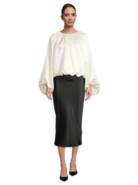 Soft Goat - Silk Blouse -pusero - FEATHER WHITE | Stockmann - photo 2