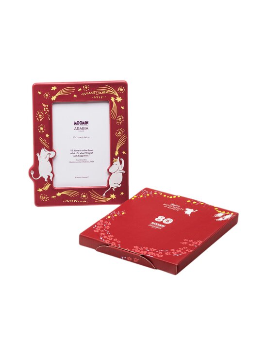 Moomin Arabia - Juhlan Aika -valokuvakehys 10 x 15 cm - RED | Stockmann - photo 2