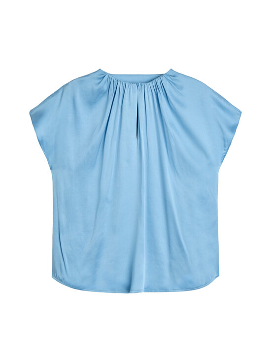 SAND Copenhagen - Siidisegust pluus Leah - 500 BLUE | Stockmann - photo 1