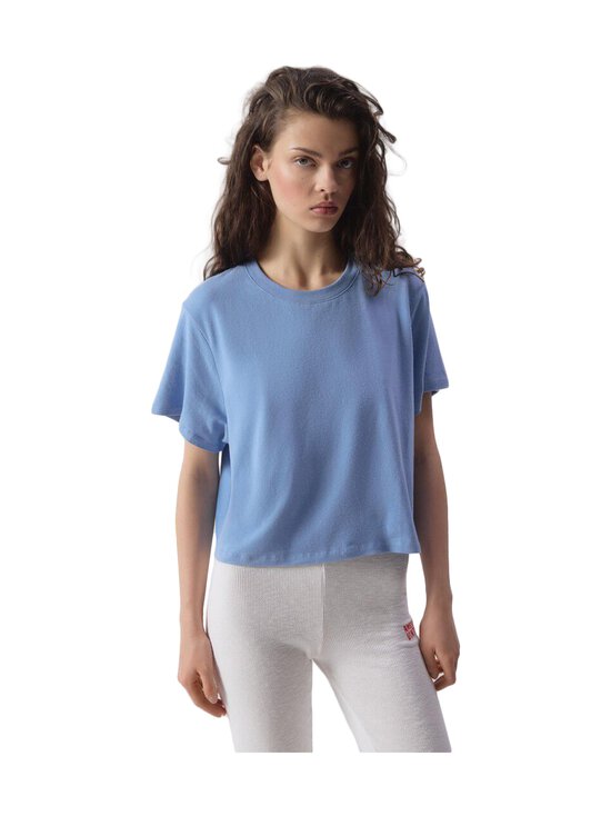 American Vintage - Ypawood t-paita - BLEUCH BLEU CHINE | Stockmann - photo 1