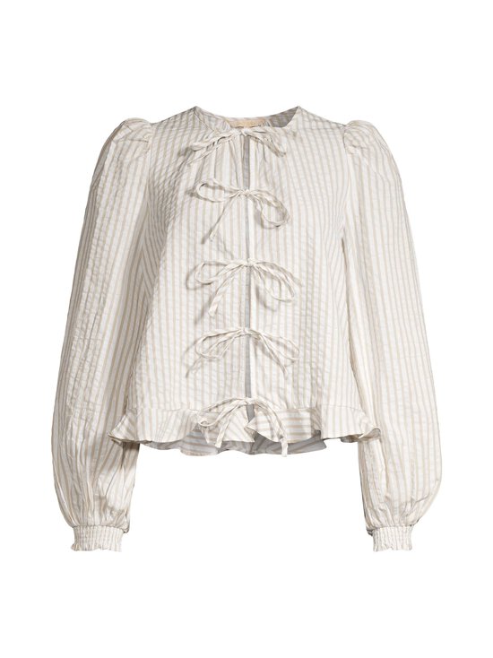 by TiMo - Seersucker Bow -pusero - 816 - KHAKI STRIPE | Stockmann - photo 1