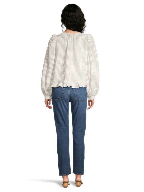 by TiMo - Seersucker Bow -pusero - 816 - KHAKI STRIPE | Stockmann - photo 3