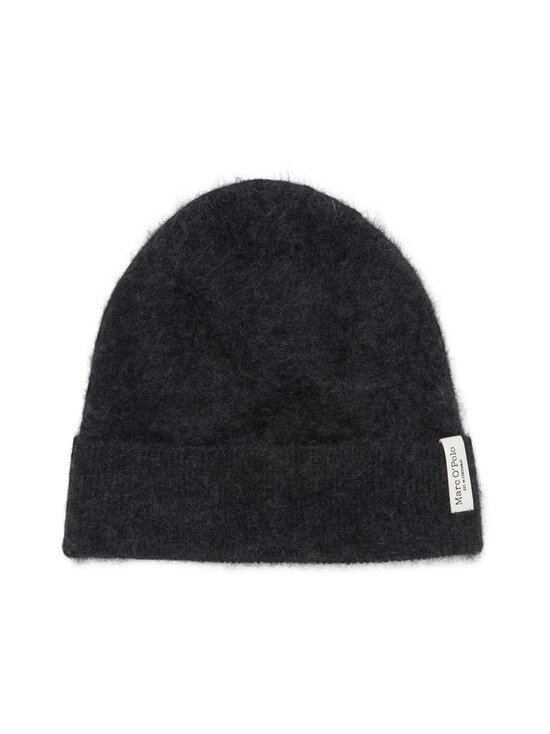 Marc O'Polo - Adīta vilnas cepure - 0475 COAL GREY MELANGE | Stockmann - photo 1
