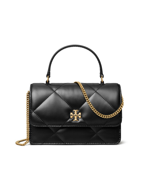 Tory Burch - Kira Diamond Quilt Mini Top Handle Chain -laukku - 001 BLACK | Stockmann - photo 1