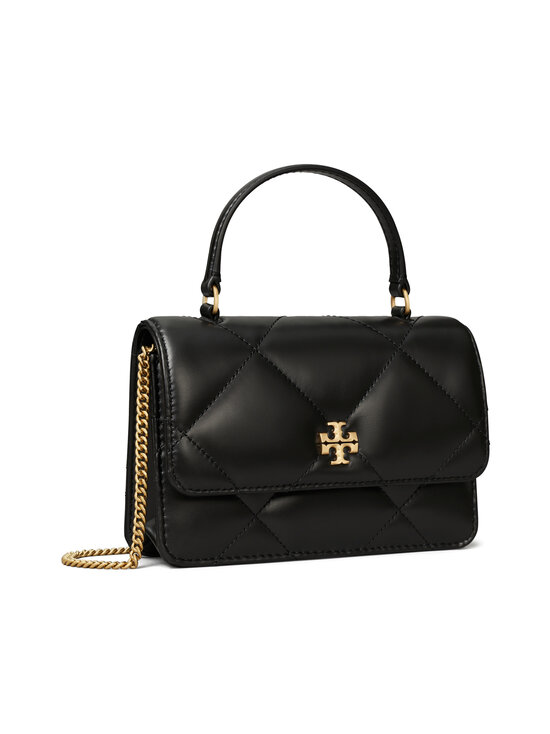 Tory Burch - Kira Diamond Quilt Mini Top Handle Chain -laukku - 001 BLACK | Stockmann - photo 5