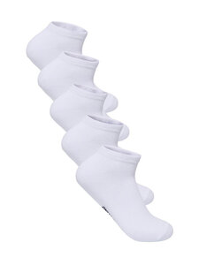 Only & Sons - OnsBasic-sneakersukat 5-pack - WHITE PACK:WHITE - WHITE - WHITE - WHITE | Stockmann