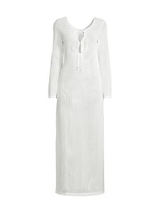 Triumph - Beach MyWear Crochet - pitkä rantamekko - 00GZ SILK WHITE | Stockmann