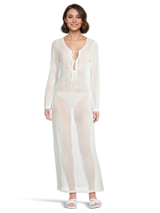 Triumph - Beach MyWear Crochet - pitkä rantamekko - 00GZ SILK WHITE | Stockmann - photo 2