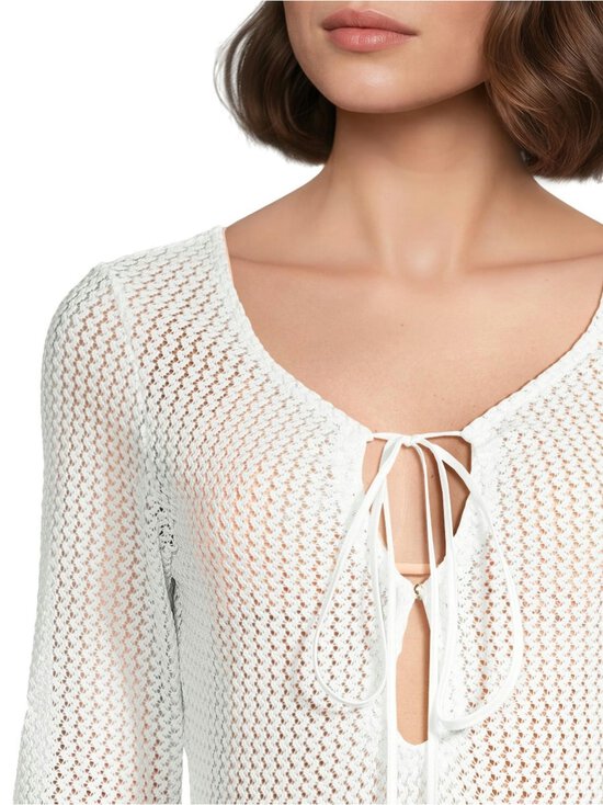 Triumph - Beach MyWear Crochet - pitkä rantamekko - 00GZ SILK WHITE | Stockmann - photo 4