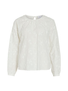Vila - Visimone O-Neck -pusero - SNOW WHITE | Stockmann