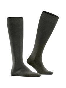 Falke - Airport Knee-length Socks - 7155 GREEN MEL. | Stockmann