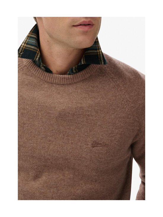 Superdry - Wool Blend -neule - H8P MACADAMIA BROWN MARL - photo 4 Superdry - Wool Blend -neule - H8P MACADAMIA BROWN MARL | Stockmann - photo 4