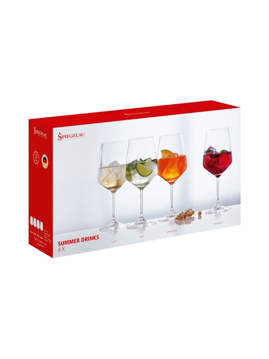 Spiegelau - Summer Drinks Gift Box dzērienu glāzes 4 gab., 630 ml - CLEAR - photo 5 Spiegelau - Summer Drinks Gift Box dzērienu glāzes 4 gab., 630 ml - CLEAR | Stockmann - photo 5