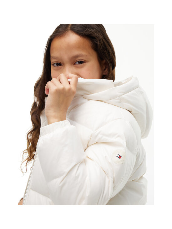 Tommy Hilfiger - Essential stepēta jaka - YBH OFF WHITE | Stockmann - photo 5