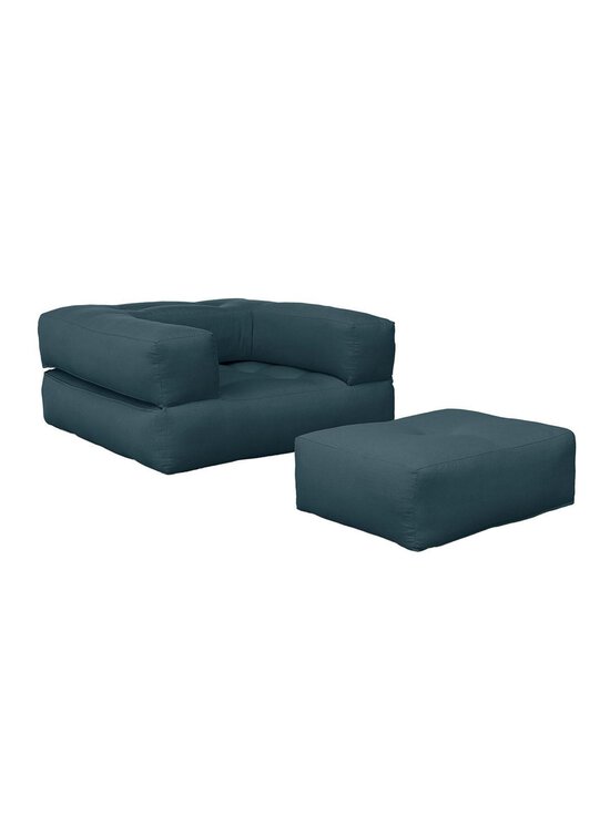Karup - Cube-futontuoli petrol blue - BLUE | Stockmann - photo 1