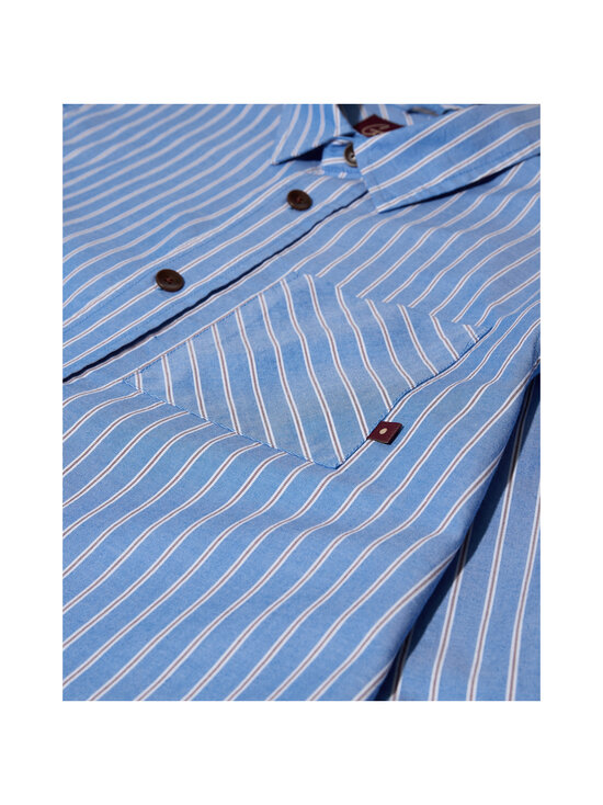 MOS MOSH - MMGDavid Spring Stripe -kauluspaita - 406 LIGHT BLUE | Stockmann - photo 3