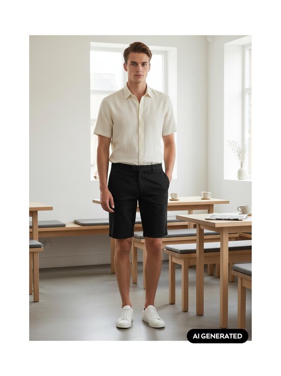 CONSTRUE - Capua-chinoshortsit - BLACK | Stockmann - photo 6