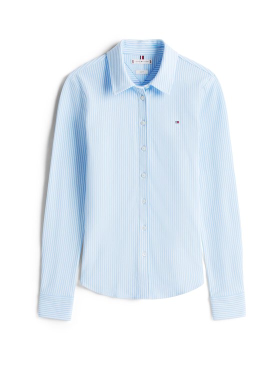 Tommy Hilfiger - Slim Fit Pique kreklblūze - 0X6 ITHACA STP/ VESSEL BLUE - photo 1 Tommy Hilfiger - Slim Fit Pique kreklblūze - 0X6 ITHACA STP/ VESSEL BLUE | Stockmann - photo 1