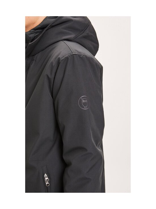 Knowledge Cotton Apparel - Climate shell -parkatakki - 1300 BLACK JET - photo 4 Knowledge Cotton Apparel - Climate shell -parkatakki - 1300 BLACK JET | Stockmann - photo 4