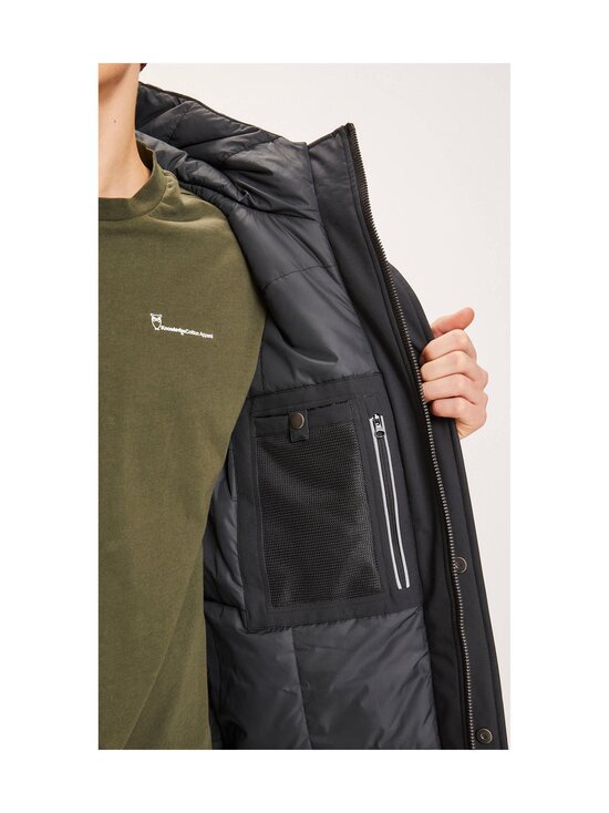 Knowledge Cotton Apparel - Climate shell -parkatakki - 1300 BLACK JET - photo 5 Knowledge Cotton Apparel - Climate shell -parkatakki - 1300 BLACK JET | Stockmann - photo 5
