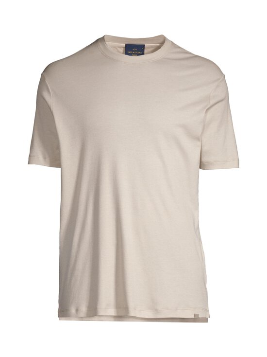 Paul & Shark - Woven Cotton Lyocell T-krekls - BEIGE | Stockmann - photo 1