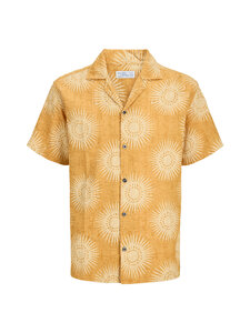 Jack & Jones - JprBluBilbao Resort krekls ar īsām piedurknēm - AMBER BROWN | Stockmann