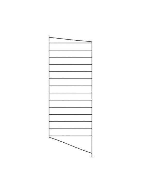 String Furniture - String-lattiasivupaneeli tummanharmaa 85 x 30 cm - GREY | Stockmann - photo 1