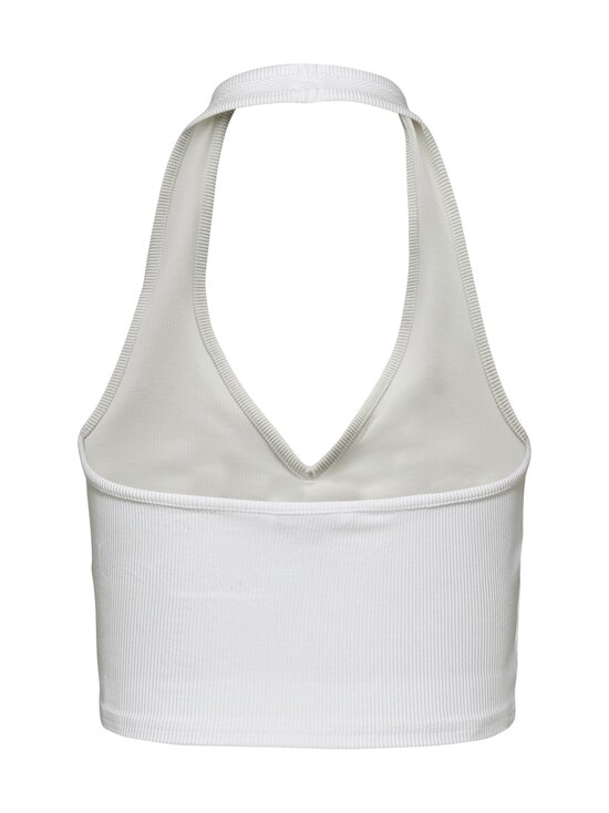 Tommy Jeans - Rib Halterneck Top - YBR WHITE - photo 2 Tommy Jeans - Rib Halterneck Top - YBR WHITE | Stockmann - photo 2