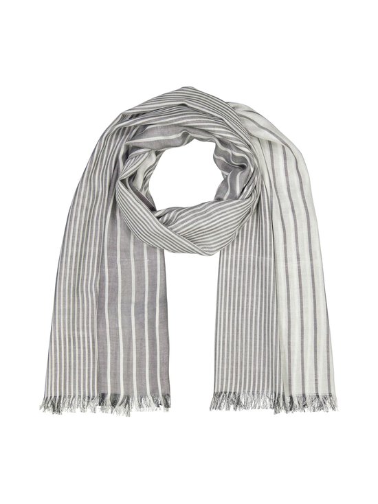 CONSTRUE - Mert-huivi - HERB GREEN WHITE STRIPE | Stockmann - photo 1