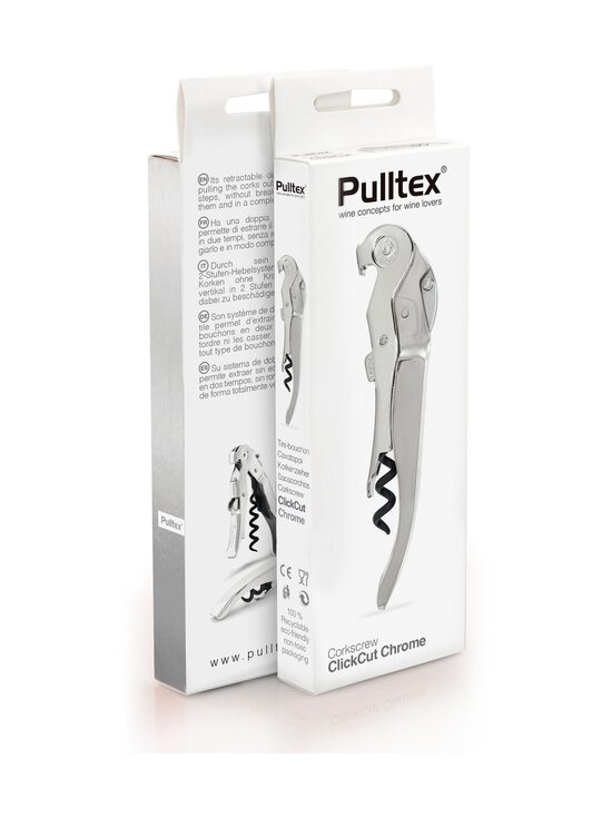 Pulltex - ClickCut Chrome -korkkiruuvi - STEEL | Stockmann - photo 2