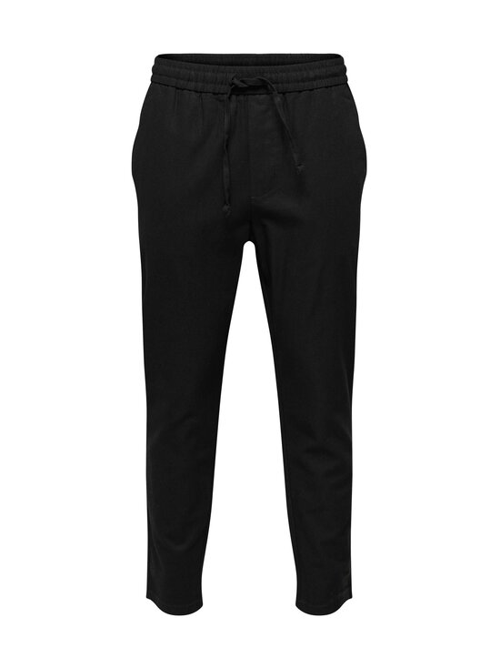 Only & Sons - Linasegust püksid OnsLinus Tapered - BLACK | Stockmann - photo 1
