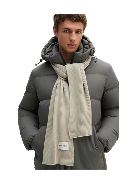 Marc O'Polo - Adīta šalle - 0914 LINEN BEIGE | Stockmann - photo 4
