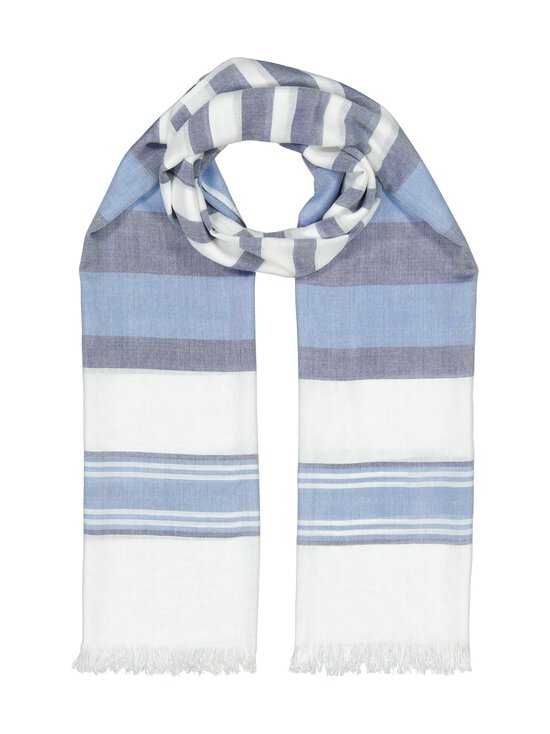 CONSTRUE - Mads-huivi - COMBO 1.WHITE BASE DENIM BLUE STRIPES BIGGER STRIPES LT. BLUE | Stockmann - photo 1