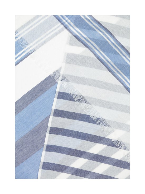 CONSTRUE - Mads-huivi - COMBO 1.WHITE BASE DENIM BLUE STRIPES BIGGER STRIPES LT. BLUE | Stockmann - photo 2