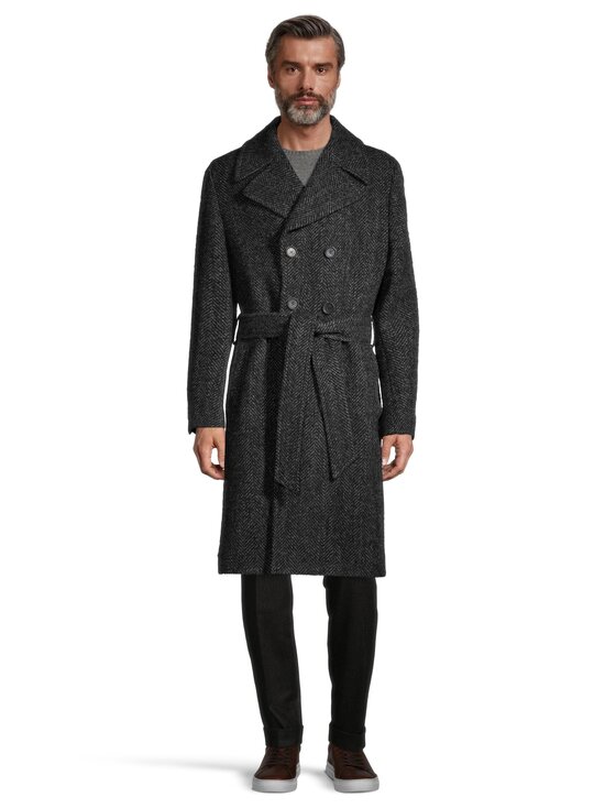 Oscar Jacobson - Christoph -villasekoitetakki - 310 BLACK - photo 2 Oscar Jacobson - Christoph -villasekoitetakki - 310 BLACK | Stockmann - photo 2