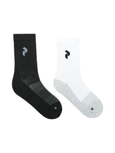 Peak Performance - Hiking-sukat 2-pack - 170 OFFWHITE/BLACK/ | Stockmann