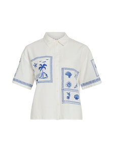 Vila - Pluus ViKam - SNOW WHITE DETAIL:PATCH | Stockmann