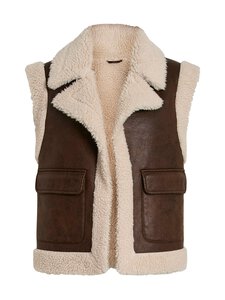 Vila - Virisi veste - PINECONE DETAIL:TEDDY - BIRCH | Stockmann