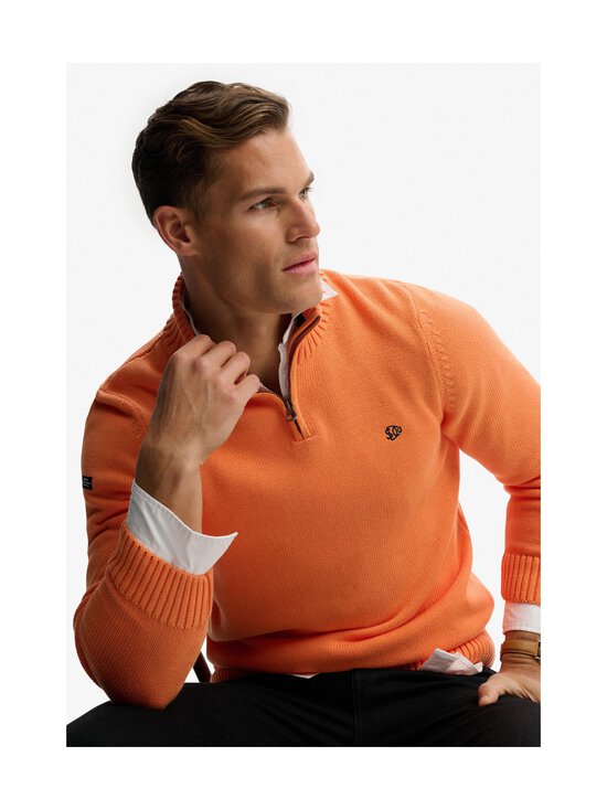 Superdry - Kampsun Half Zip - J7X WASHED TANGERINE | Stockmann - photo 4
