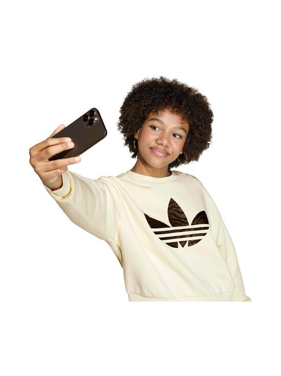 adidas Originals - Boxy Crew -collegepaita - KD3258 CREWHT | Stockmann - photo 5