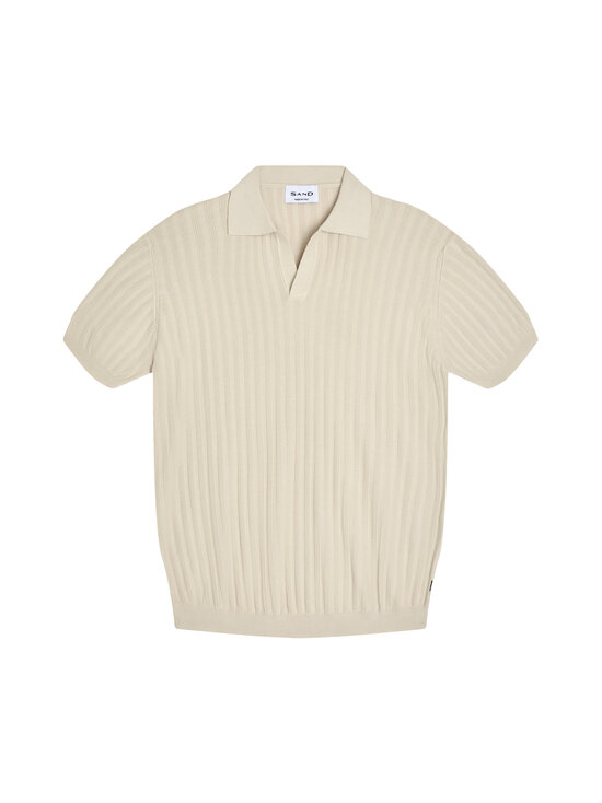 SAND Copenhagen - Ribbipikeepaita - 020 CHAMPAGNE BEIGE | Stockmann - photo 1