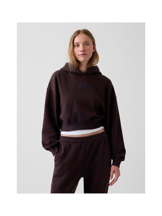 GAP - Logo Cropped džemperis ar kapuci - BROWN 6 | Stockmann - photo 4