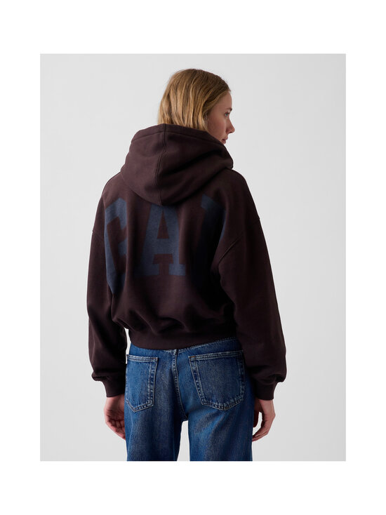GAP - Logo Cropped džemperis ar kapuci - BROWN 6 | Stockmann - photo 5