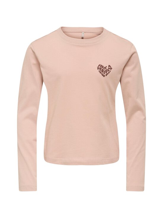 KIDS ONLY - KogLux Print trikotāžas krekls - ROSE SMOKE PRINT:HEART/CABERNET | Stockmann - photo 1