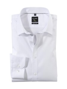 Olymp - Super Slim krekls ar apkakli, īpaši garas piedurknes - 00 WHITE | Stockmann
