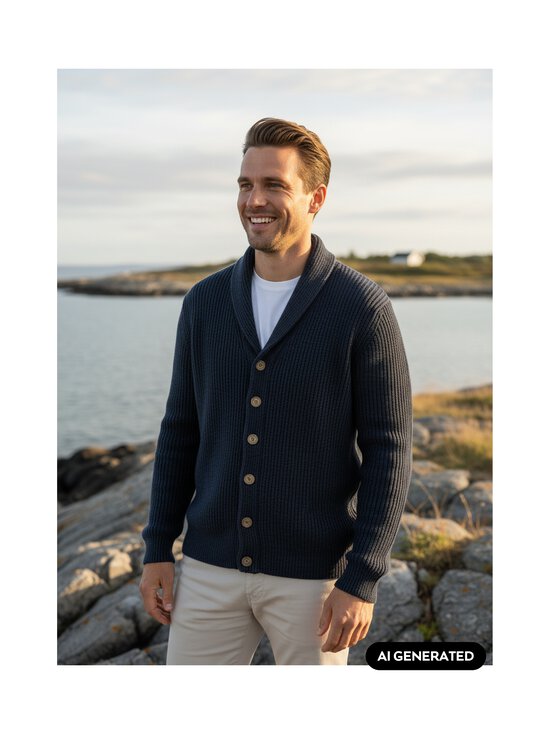 SAND Copenhagen - Isop adīta vilnas jaka - 580 ROYAL BLUE | Stockmann - photo 2