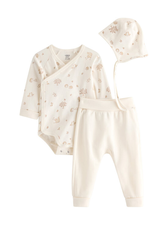 Lindex - Beebikomplekt, 3 tk - 3675 WHITE | Stockmann - photo 1