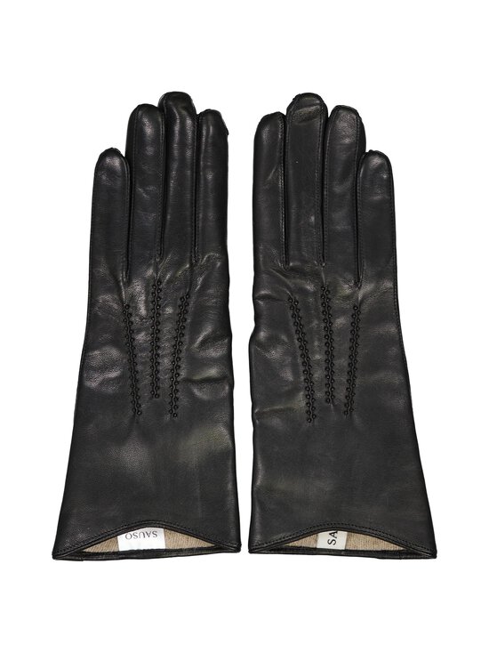 Sauso - Elsa Japanese Pearl ādas cimdi - BLACK | Stockmann - photo 2