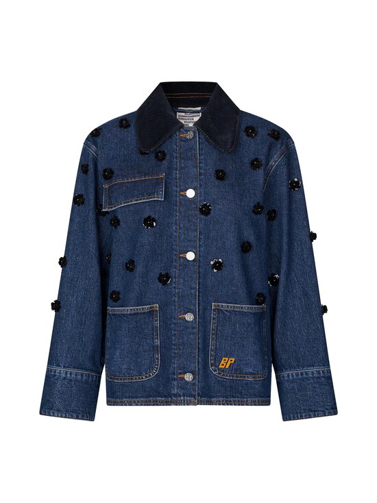 Baum und Pferdgarten - Beannie-farkkutakki - C7554 DENIM SEQUINCE FLOWER | Stockmann - photo 1